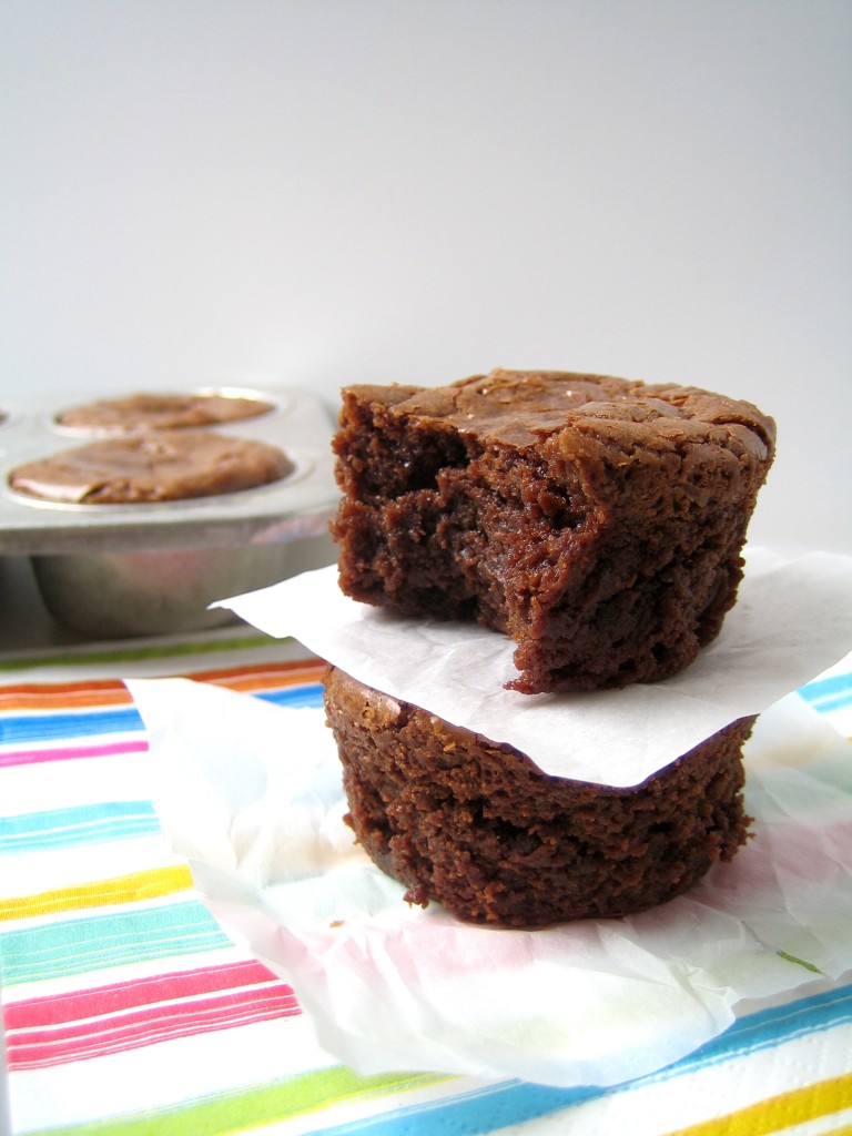 Easy Coconut Oil Brownie Bites