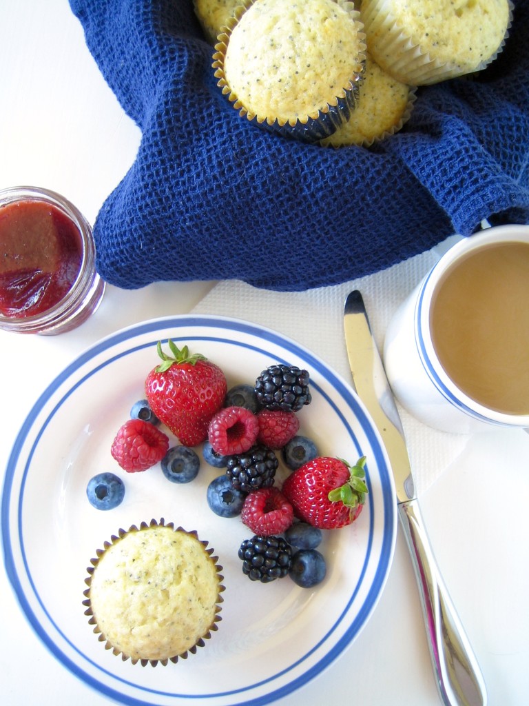 Almond Poppy Seed Muffins