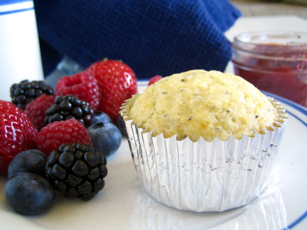 Almond Poppy Seed Muffins