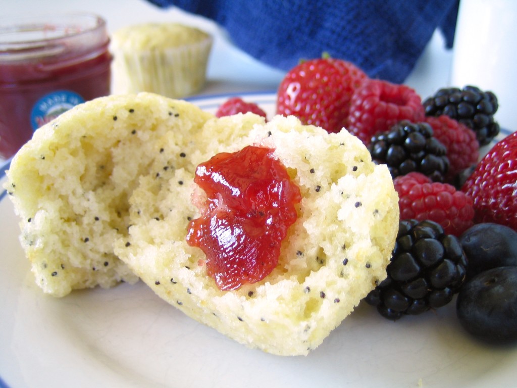 Almond Poppy Seed Muffins