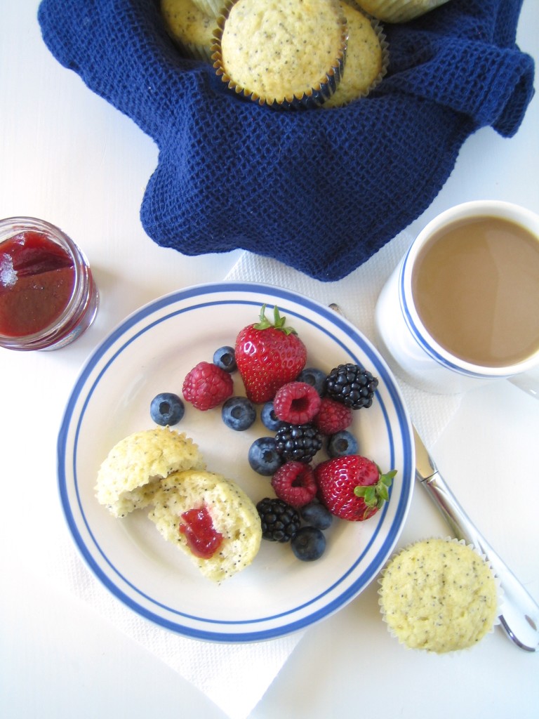 Almond Poppy Seed Muffins