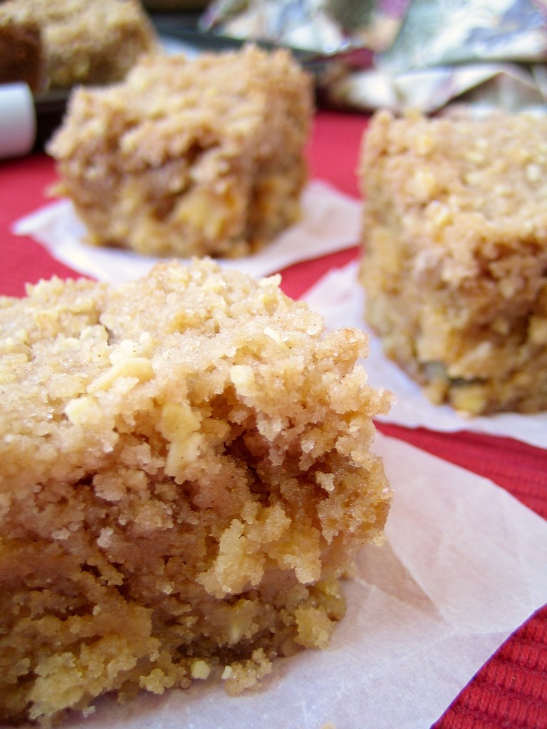 Snickerdoodle Apple Cake with Cinnamon Streusel