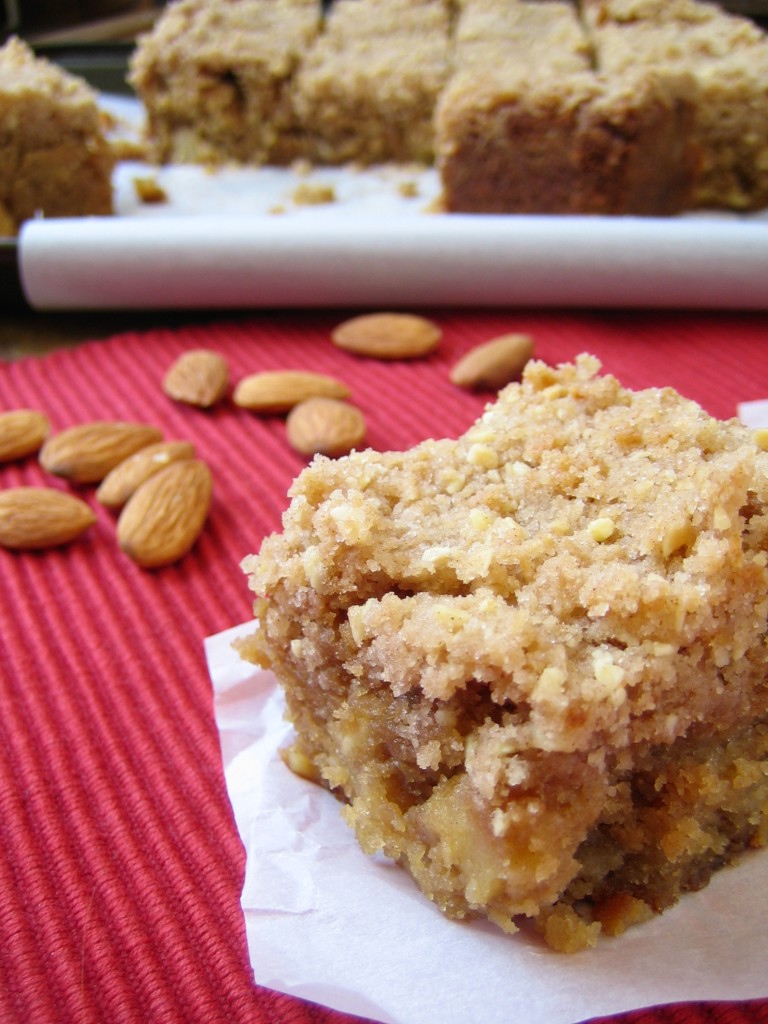 Snickerdoodle Apple Cake with Cinnamon Streusel