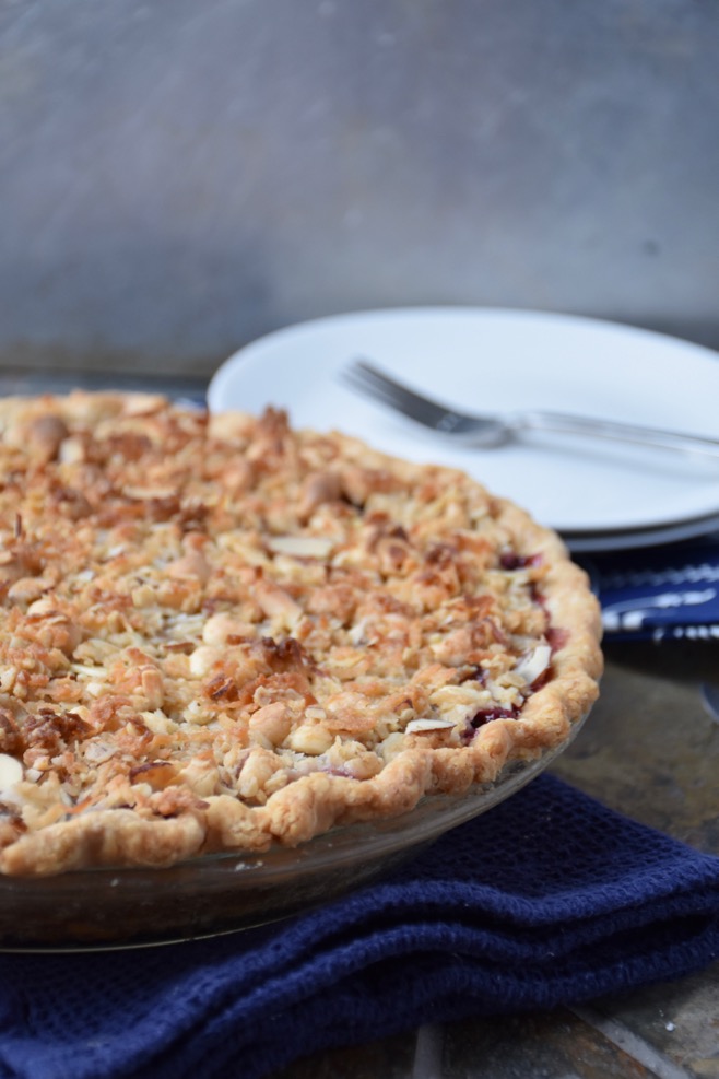 Double Cherry Crunch Pie Recipe