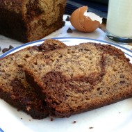 Marbled Chocolate Banana Bread