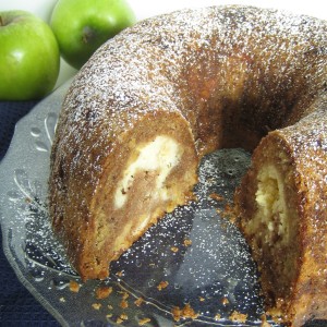 Caramel Apple Bundt Cake