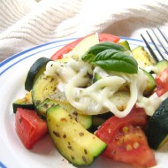 Zucchini Mozzarella Saute