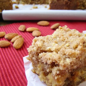 Snickerdoodle Apple Cake with Cinnamon Streusel