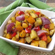 Roasted Vegetable Medley {and Happy New Year!}